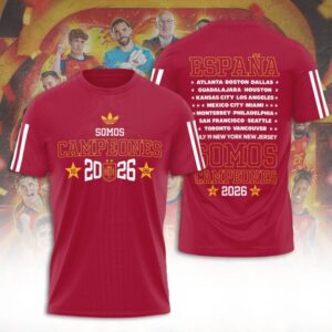 Spain World Cup Champions 2026 Limited Edition Shirt v3