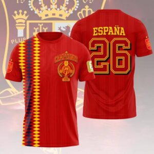 Spain World Cup Champions 2026 Limited Edition Shirt v5