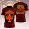 Spain World Cup Champions 2026 Limited Edition Shirt v5