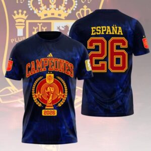 Spain World Cup Champions 2026 Limited Edition Shirt v7