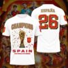 Spain World Cup Champions 2026 Limited Edition Shirt v9