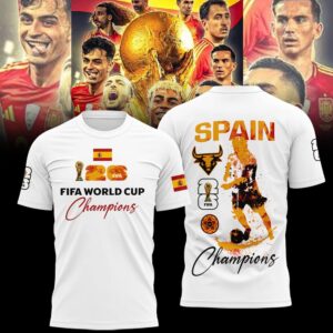 Spain World Cup Champions 2026 Limited Edition Shirt v9 1