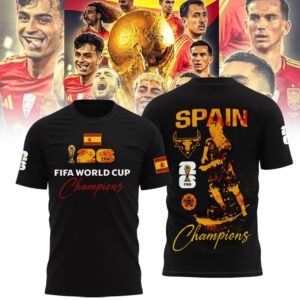 Spain World Cup Champions 2026 Limited Edition Shirt v9 2