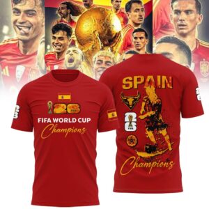Spain World Cup Champions 2026 Limited Edition Shirt v9 3