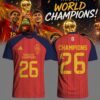 Spain World Cup Champions 2026 Limited Edition Soccer Jersey