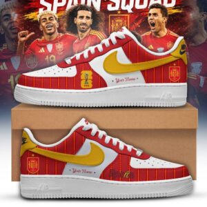 Spain x World Cup 2026 Champions Edition Customize Air Force 1 Shoes