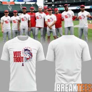 2026 ‘Vote Trout’ Los Angeles Angels T-Shirt
