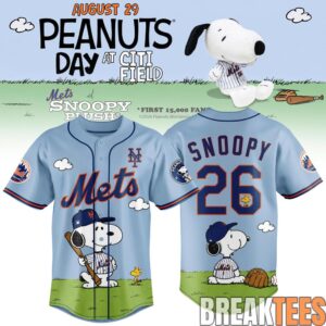 Spider Man x Peanuts Baseball Jersey