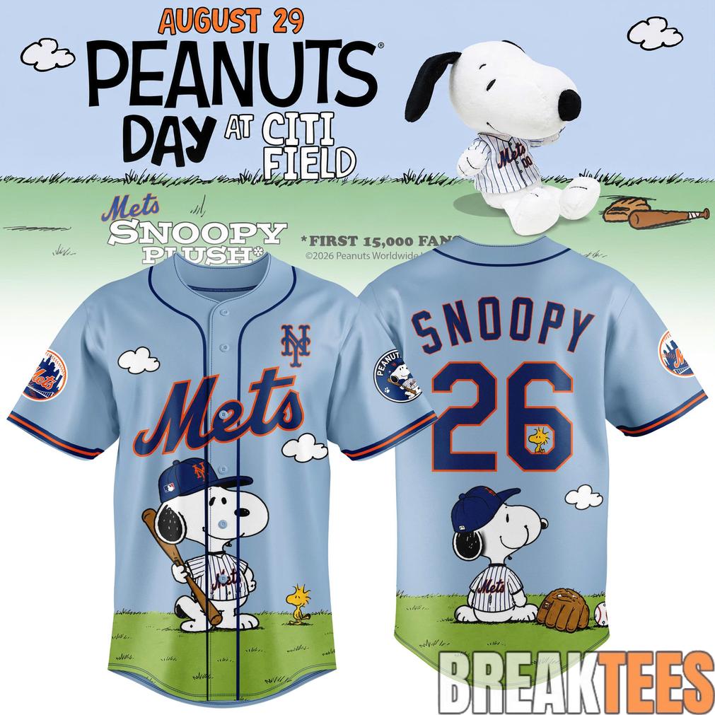 Spider Man x Peanuts Baseball Jersey Spider Man x Peanuts Baseball Jersey