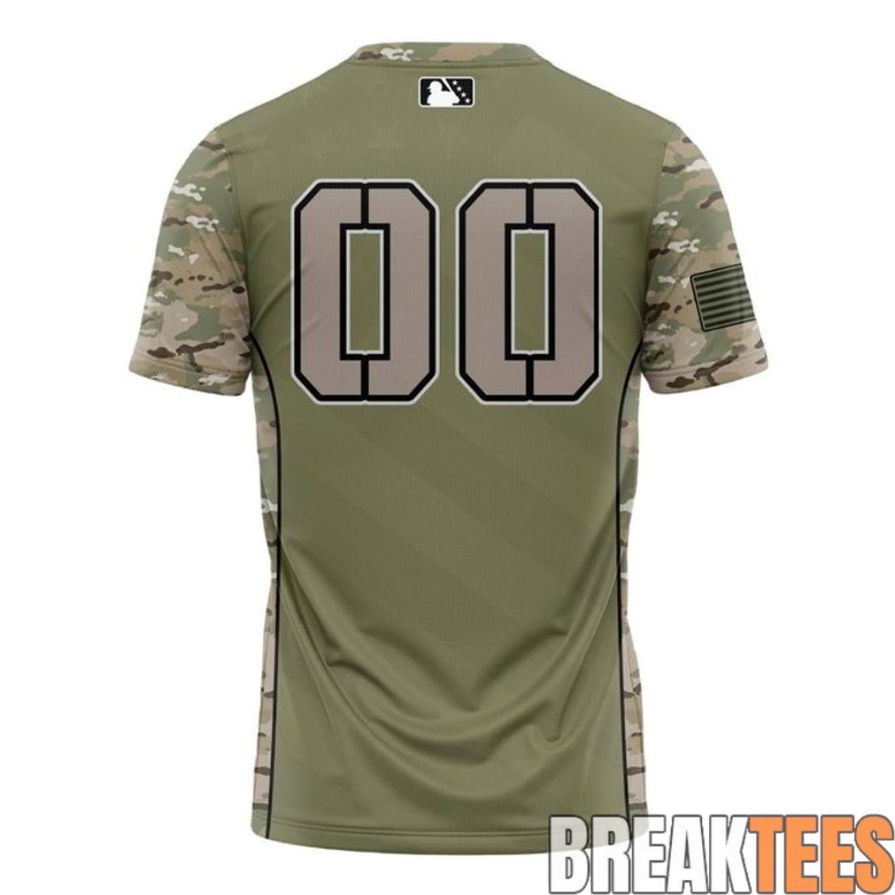 Springfield Cardinals 2026 Military Appreciation Night Camo Custom Jersey Springfield Cardinals 2026 Military Appreciation Night Camo Custom Jersey