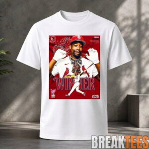 St. Louis Cardinals Jordan Walker 2026 Home Run Derby Champion 2D T-Shirt