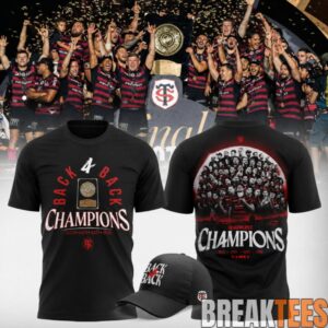 Stade Toulousain Rugby 2026 4-In-A-Row Champions Shirt 2