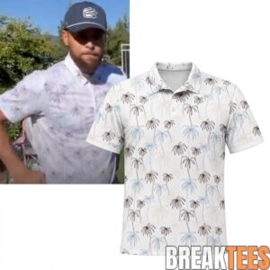 Steph Curry Vs LeBron James TravisMathew Palms Polo Shirt
