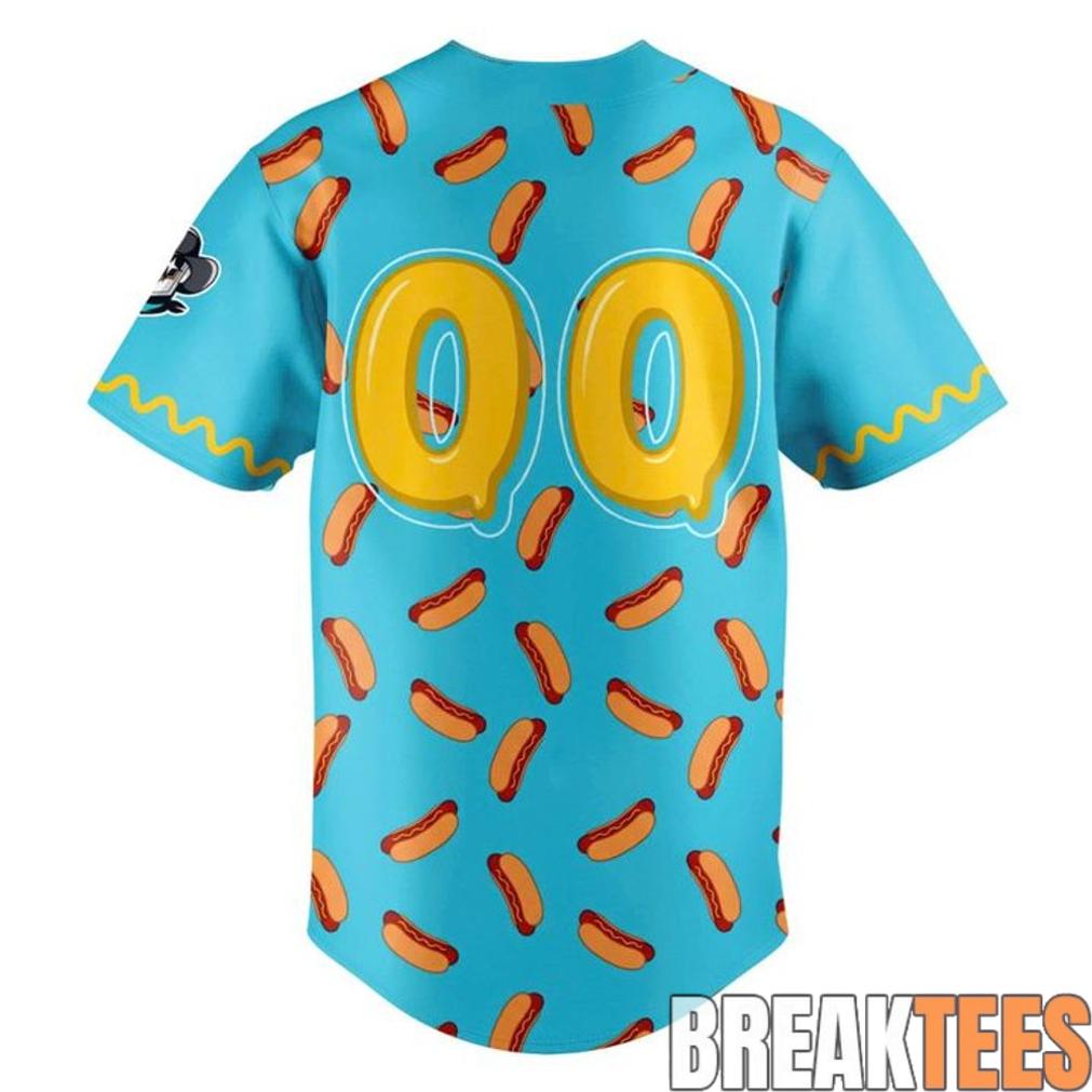 Sugar Land Space Cowboys 2026 Hot Dog Baseball Jersey Sugar Land Space Cowboys 2026 Hot Dog Baseball Jersey