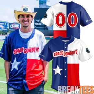 Sugar Land Space Cowboys 2026 Texas Flag Baseball Jersey