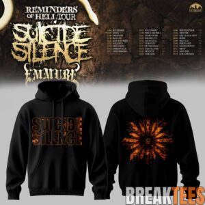 Suicide Silence Reminders of Hell Tour 2026 Hoodie