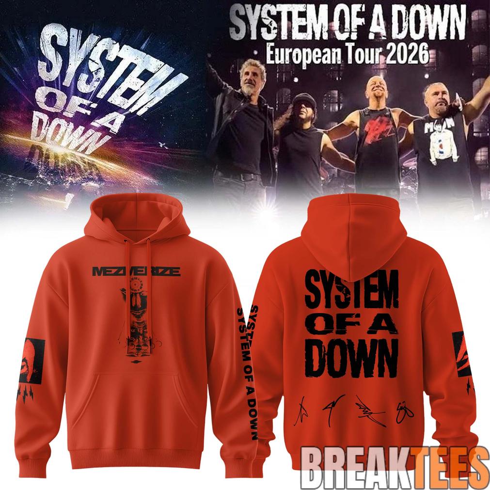 System of a Down “Europe-UK Stadium Tour 2026” Signature Hoodie System of a Down “Europe-UK Stadium Tour 2026” Signature Hoodie