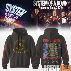 System of a Down “Europe-UK Stadium Tour 2026” Signature Hoodie 2 System of a Down “Europe-UK Stadium Tour 2026” Signature Hoodie 2