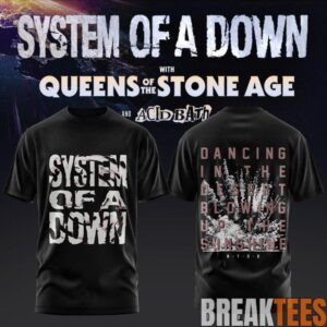 System of a Down UK EU Tour 2026 Black Collection T-Shirt 6