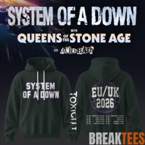 System of a Down “Europe-UK Stadium Tour 2026” Signature Hoodie 3 System of a Down “Europe-UK Stadium Tour 2026” Signature Hoodie 3