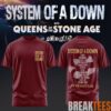 System of a Down UK EU Tour 2026 Black Collection T-Shirt