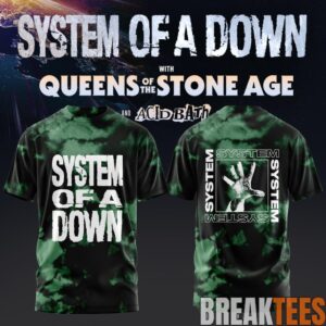 System of a Down UK EU Tour 2026 Special Collection Shirt 2