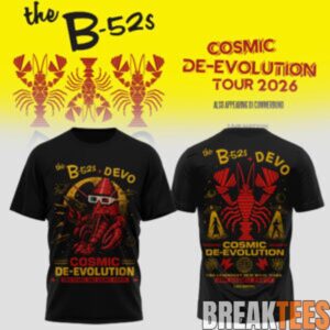THE B-52s x DEVO – COSMIC DE-EVOLUTION Shirt