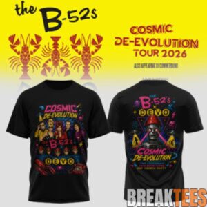 THE B-52s x DEVO – COSMIC DE-EVOLUTION Shirt 2