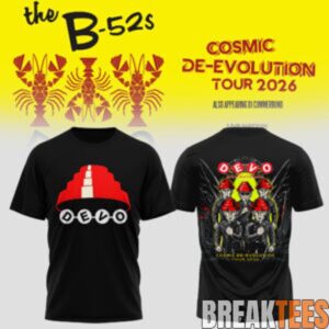 THE B-52s x DEVO – COSMIC DE-EVOLUTION Shirt 3