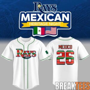Tampa Bay Rays 2026 Mexican Heritage Special Baseball Jersey