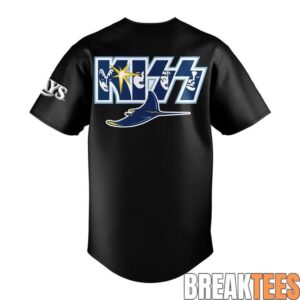 Tampa Bay Rays x KISS Tour Special Baseball Jersey 2 Tampa Bay Rays x KISS Tour Special Baseball Jersey 2