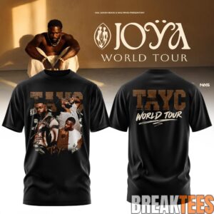 Tayc JOYA WORLD TOUR 2026 Special Shirt 1 Tayc JOYA WORLD TOUR 2026 Special Shirt 1
