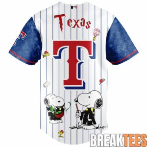 Texas Rangers Peanuts Harry Potter 2026 Special Edition Baseball Jersey 2