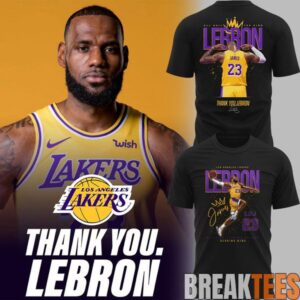 Thank you, LeBron Los Angeles Lakers T-Shirt