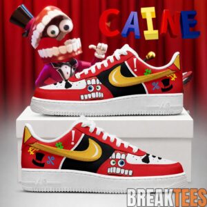 The Amazing Digital Circus Caine Design Special AF1 Shoes 2