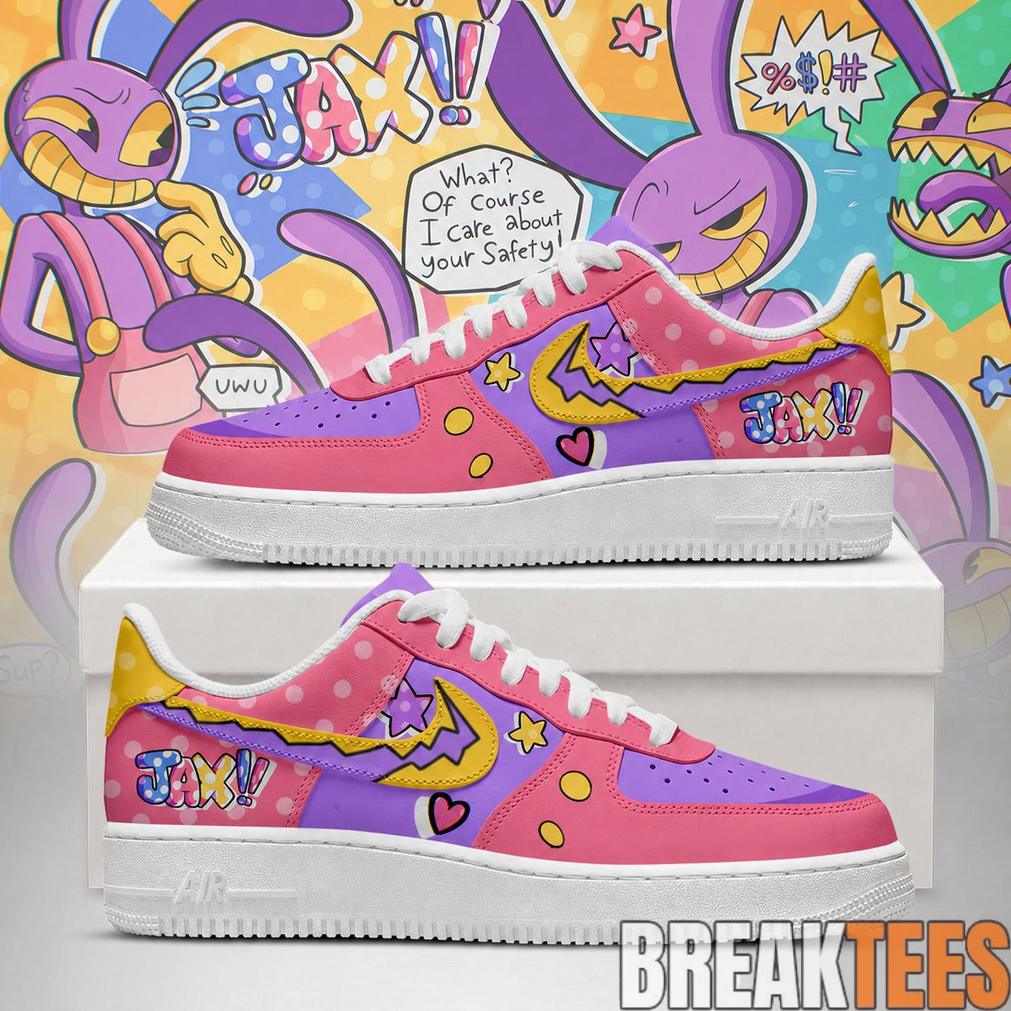 The Amazing Digital Circus Jax Design Special AF1 Shoes The Amazing Digital Circus Jax Design Special AF1 Shoes