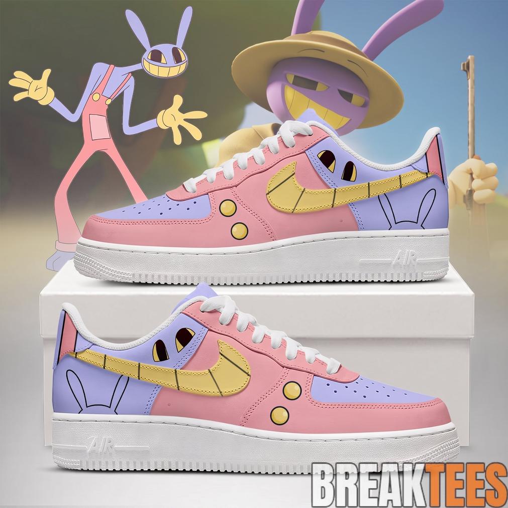 The Amazing Digital Circus Jax Design Special AF1 Shoes The Amazing Digital Circus Jax Design Special AF1 Shoes