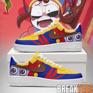 The Amazing Digital Circus Pomni Design Special AF1 Shoes 1