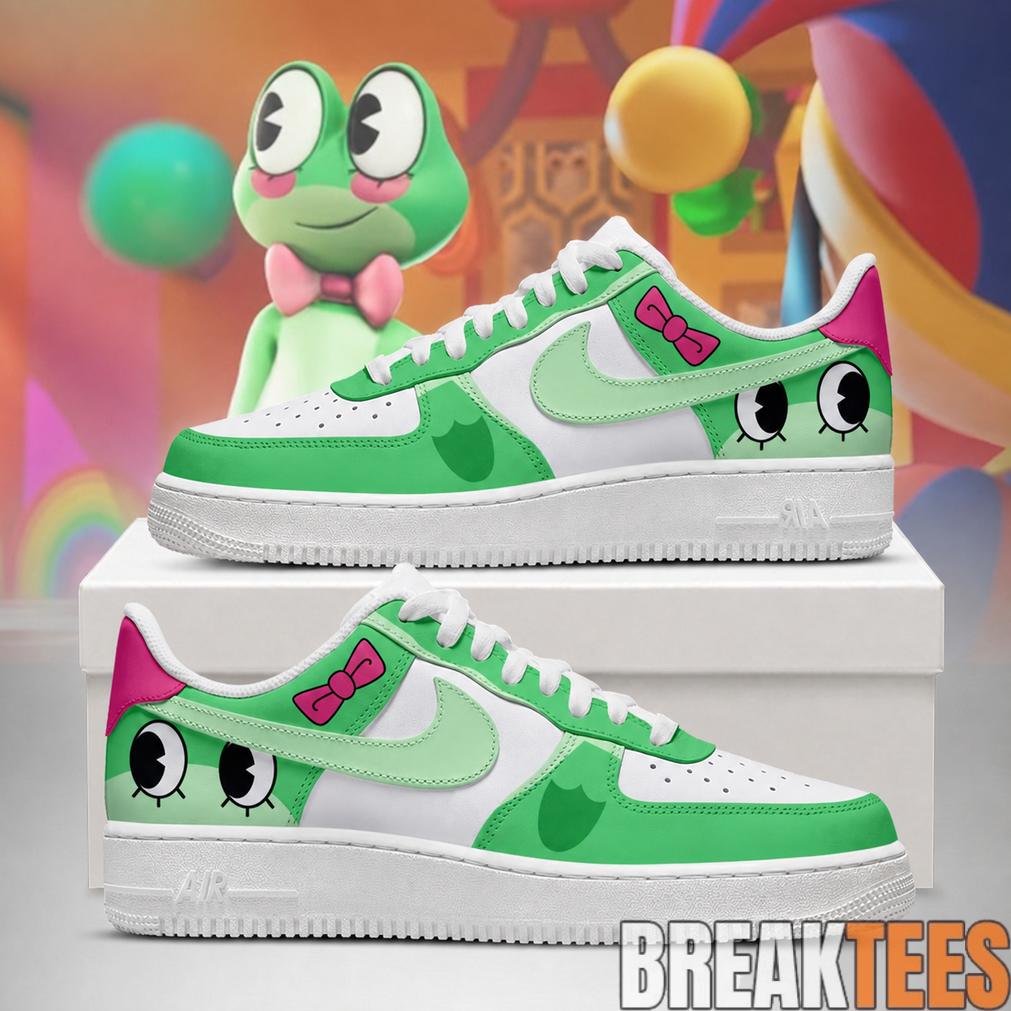 The Amazing Digital Circus Ribbit Design Special AF1 Shoes The Amazing Digital Circus Ribbit Design Special AF1 Shoes