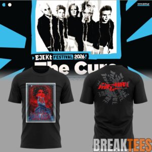 The Cure EJEKT Festival 2026 in Athens T-Shirt