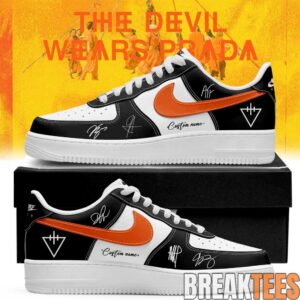 The Devil Wears Prada 2026 Tour “Flowers” Signature Custom AF1 Shoes 1