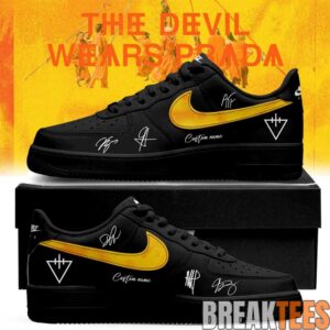 The Devil Wears Prada 2026 Tour “Flowers” Signature Custom AF1 Shoes 3