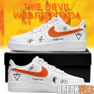 The Devil Wears Prada 2026 Tour “Flowers” Signature Custom AF1 Shoes 6