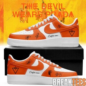 The Devil Wears Prada 2026 Tour “Flowers” Signature Custom AF1 Shoes 8