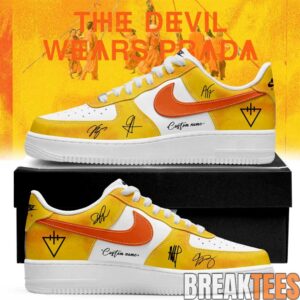 The Devil Wears Prada 2026 Tour “Flowers” Signature Custom AF1 Shoes 9