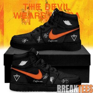 The Devil Wears Prada 2026 Tour “Flowers” Signature Custom AJ1 Shoes 3 The Devil Wears Prada 2026 Tour “Flowers” Signature Custom AJ1 Shoes 3
