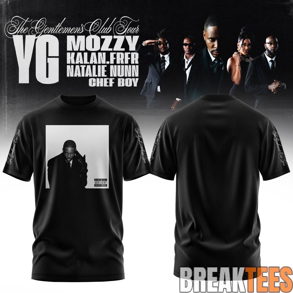 YG The Gentlemen’s Club Tour 2026 2D Shirt YG The Gentlemen’s Club Tour 2026 2D Shirt