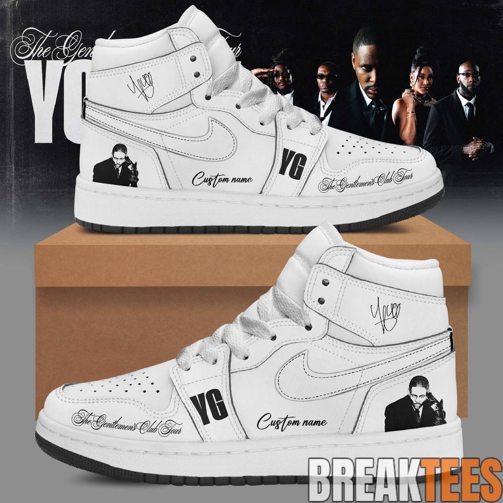 YG The Gentlemen’s Club Tour 2026 Air Jordan 1 Shoes YG The Gentlemen’s Club Tour 2026 Air Jordan 1 Shoes