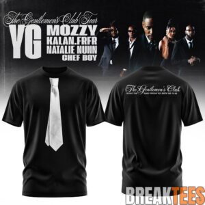 YG The Gentlemen’s Club Tour 2026 T- Shirt