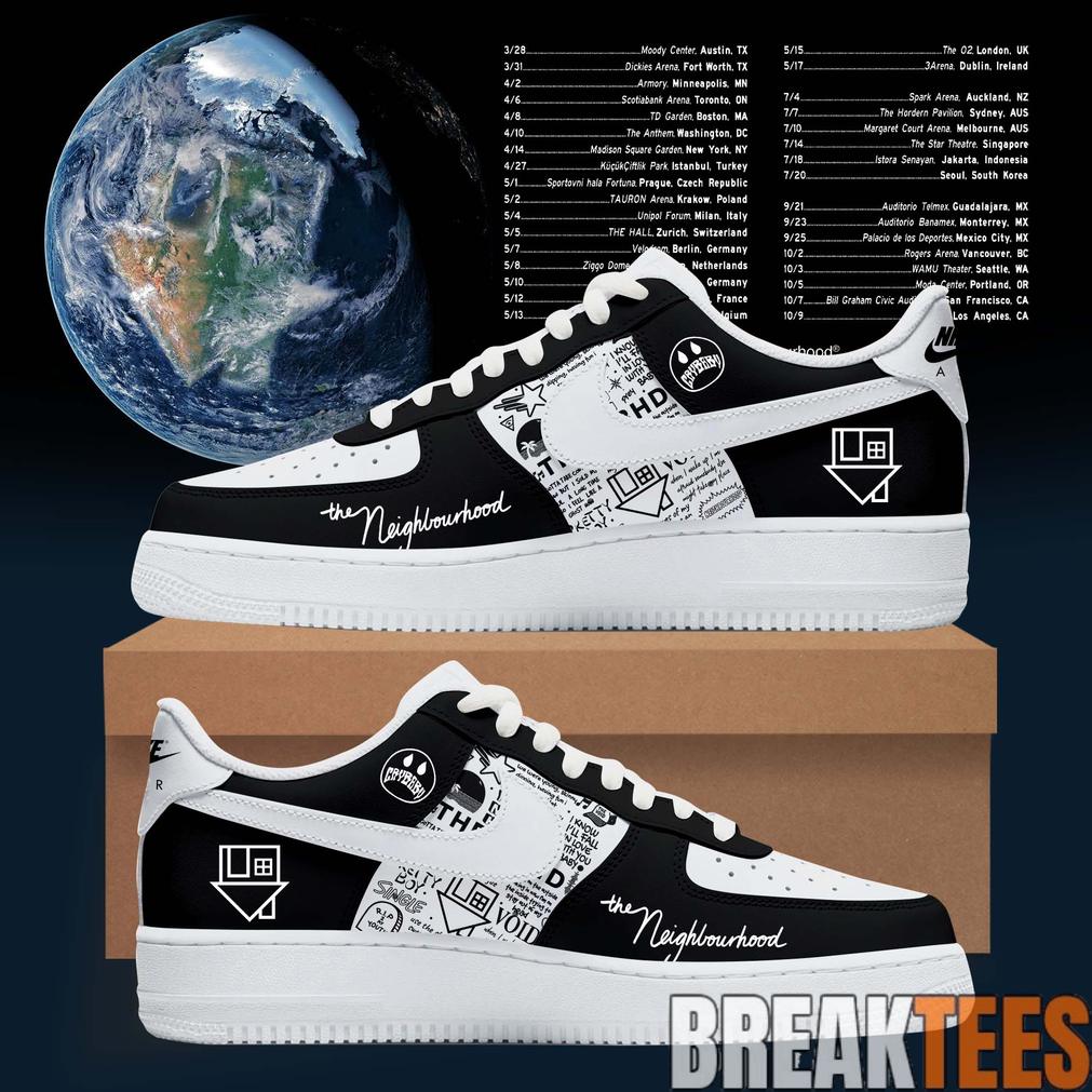 The Neighbourhood “ULTRASOUND” World Tour 2026 AF1 Shoes The Neighbourhood “ULTRASOUND” World Tour 2026 AF1 Shoes